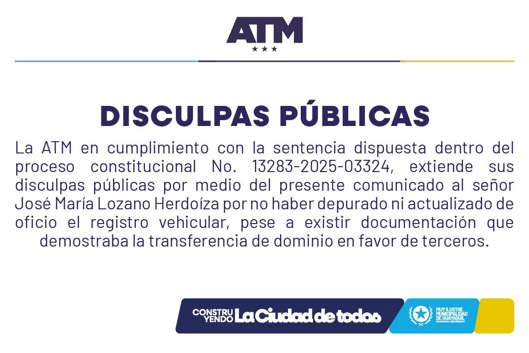 DISCULPAS